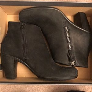 Ecco Black ankle boots, EU size 38, US size 8